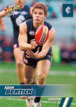 2008 Select AFL Champions #28 Adam Bentick Front